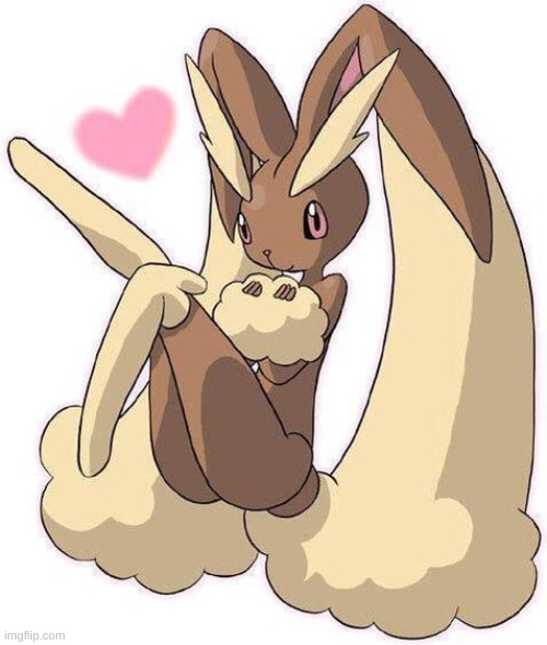 Lopunny is just so cute!! | made w/ Imgflip meme maker