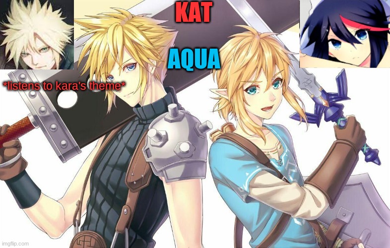 ff7xbotw announcement template | *listens to kara's theme* | image tagged in ff7xbotw announcement template | made w/ Imgflip meme maker