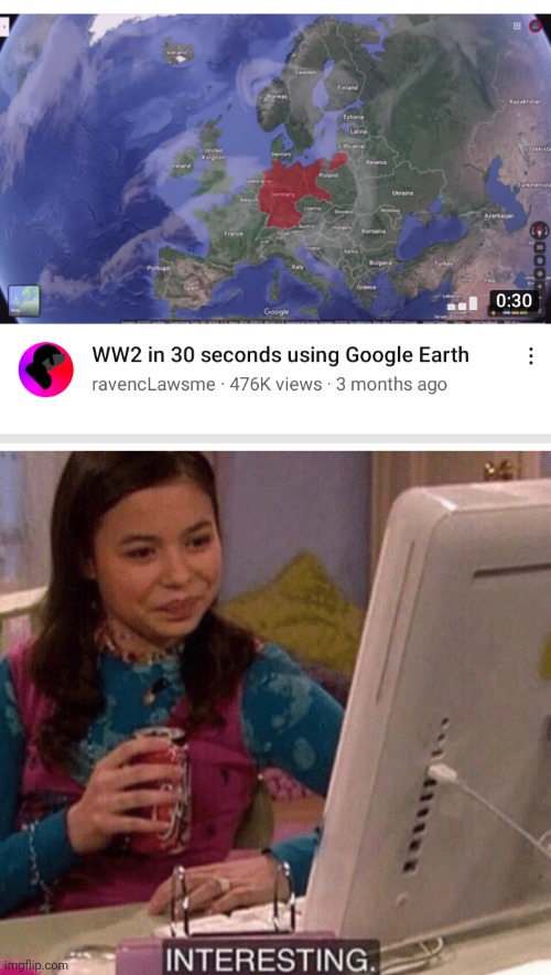 image tagged in icarly interesting | made w/ Imgflip meme maker