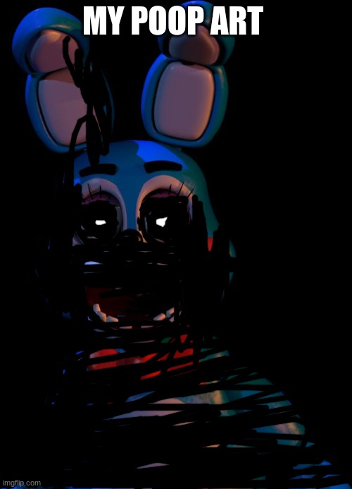 Image tagged in fnaf 2,toy bonnie fnaf - Imgflip