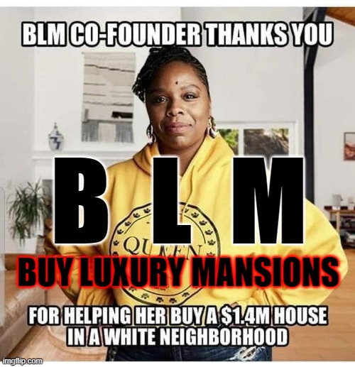 Buy Luxury Mansions | B  L  M; BUY LUXURY MANSIONS | image tagged in blm | made w/ Imgflip meme maker