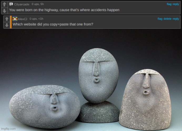 Ctrl-C, Ctrl-V!! - Link is in the Comments | image tagged in oof stones,car accident,highway,roasted,roast,insult | made w/ Imgflip meme maker