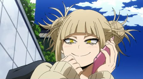 High Quality My Hero Academia Himiko Toga phone Blank Meme Template