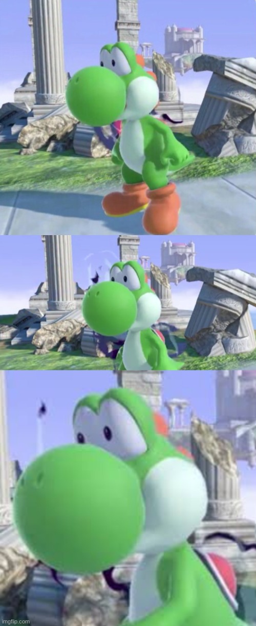 3 Times Suprised | image tagged in oh no yoshi,surprised yoshi,yoshi at taco bell | made w/ Imgflip meme maker