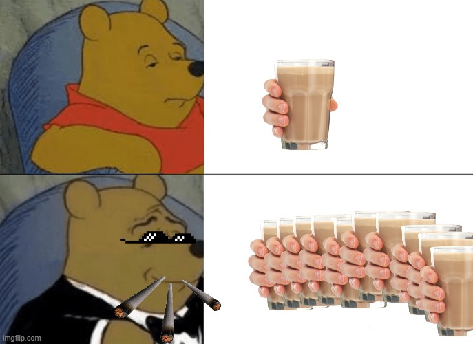 Tuxedo Winnie The Pooh | image tagged in memes,tuxedo winnie the pooh | made w/ Imgflip meme maker