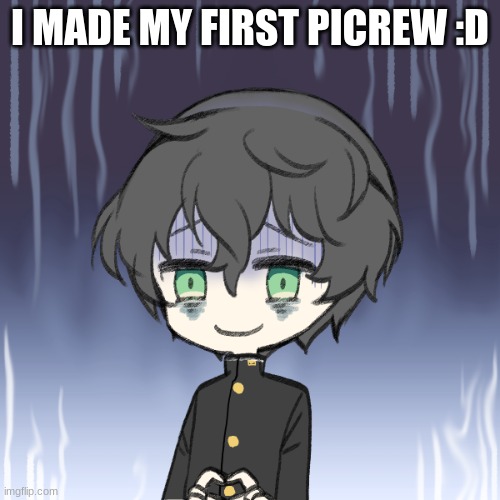 rate it plz 1-10 | I MADE MY FIRST PICREW :D | made w/ Imgflip meme maker