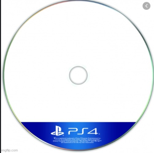 my template | image tagged in ps4 disc maker | made w/ Imgflip meme maker