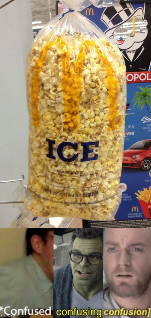 How? | image tagged in confused confusing confusion,popcorn,not ice | made w/ Imgflip meme maker