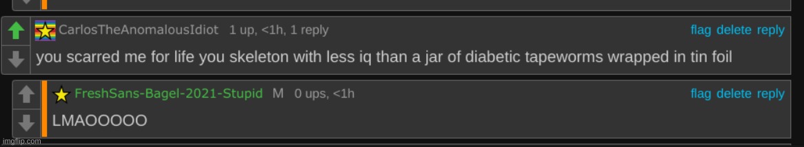 one of the best insults i've ever read | image tagged in memes,comments | made w/ Imgflip meme maker