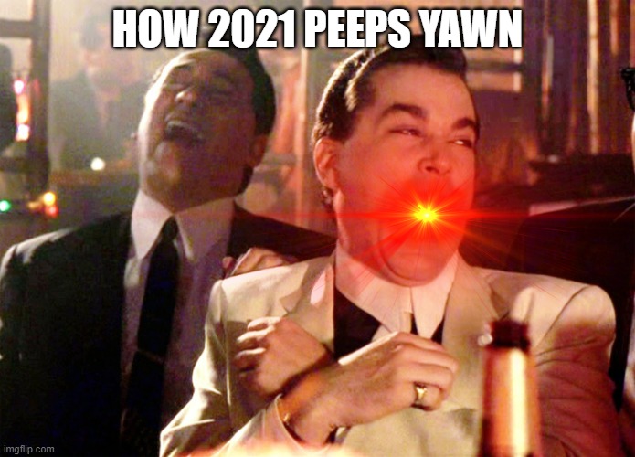 Yawns#2021 | HOW 2021 PEEPS YAWN | image tagged in lol | made w/ Imgflip meme maker