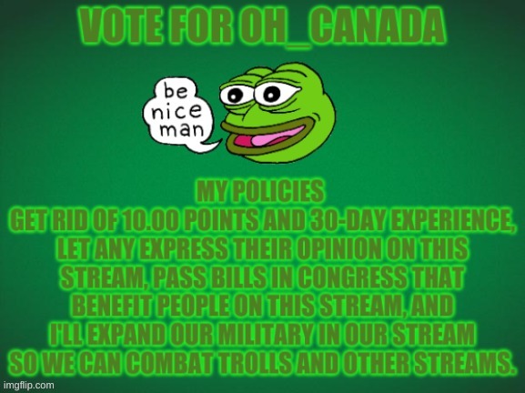 vote for me oh_canada | image tagged in your vote counts,oh_canada,andrewfinlayson,april 29 | made w/ Imgflip meme maker