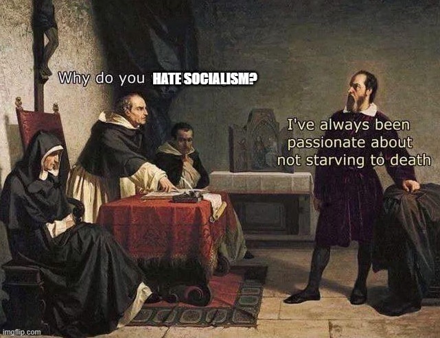 Socialism Starving | HATE SOCIALISM? | image tagged in socialism,starving,food | made w/ Imgflip meme maker