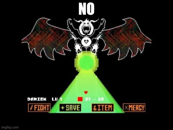 Asriel Dreemurrrrr | NO | image tagged in asriel dreemurrrrr | made w/ Imgflip meme maker