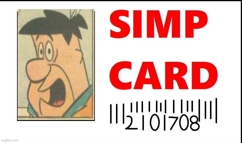 I simp for cloud | image tagged in simp card | made w/ Imgflip meme maker