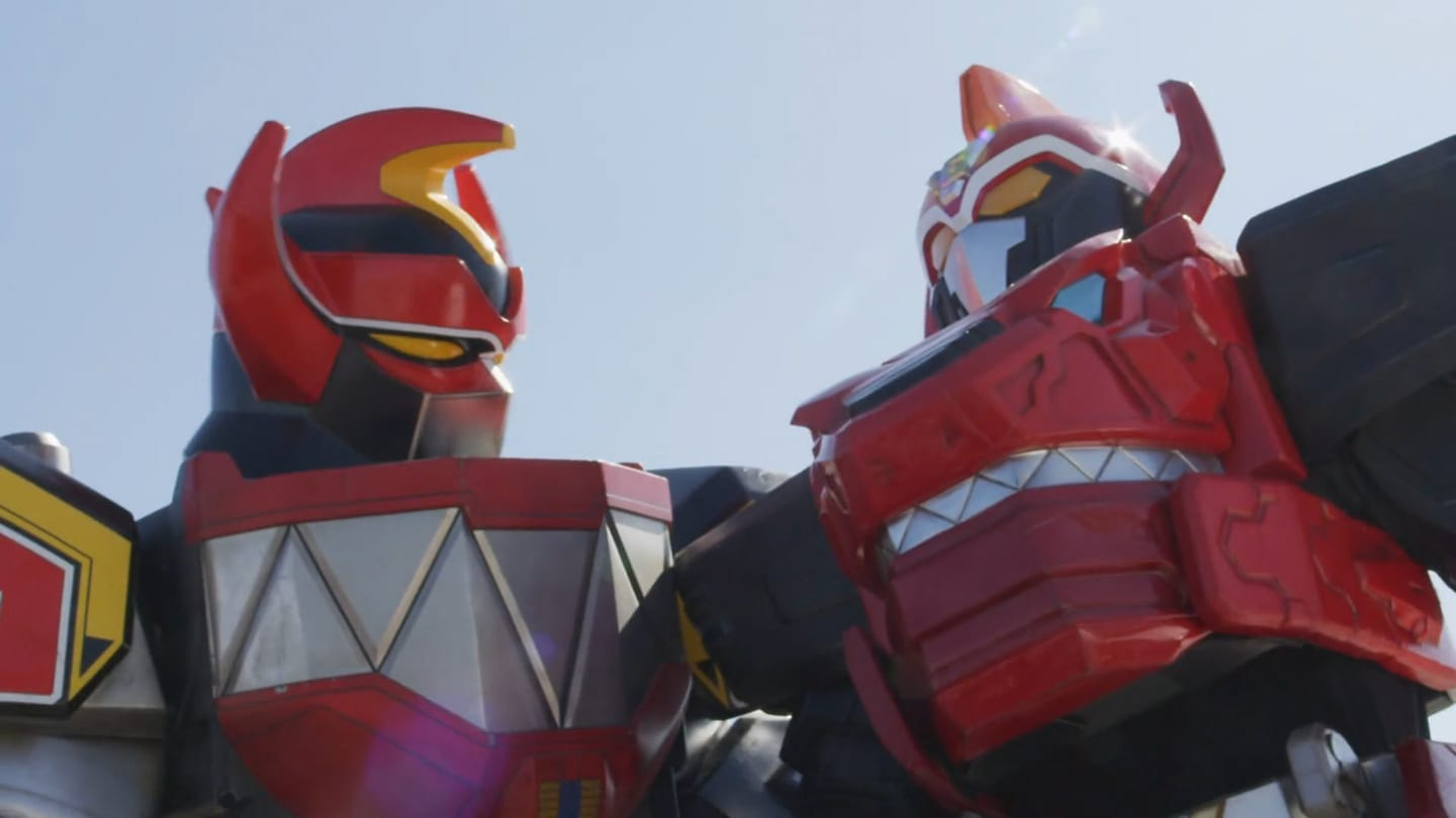 High Quality Father and Son (Super Sentai Edition) Blank Meme Template
