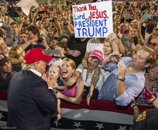 Trump Rally | image tagged in trump rally | made w/ Imgflip meme maker