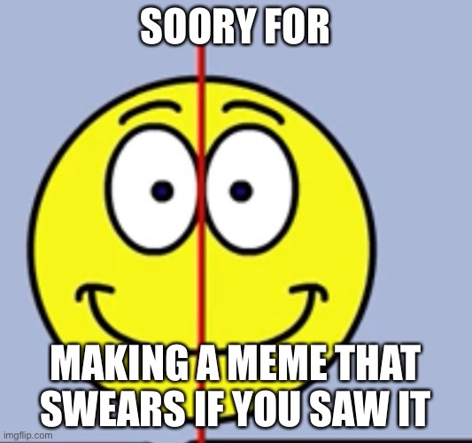 Soory for bad words | SOORY FOR; MAKING A MEME THAT SWEARS IF YOU SAW IT | image tagged in one does not simply | made w/ Imgflip meme maker