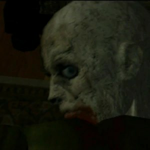 High Quality Resident Evil Zombie head turn Blank Meme Template