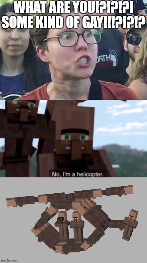 hrrrr | image tagged in minecraft,gay | made w/ Imgflip meme maker