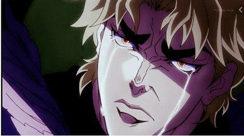 JoJo's Bizarre Adventure Sad Dio Brando Blank Meme Template