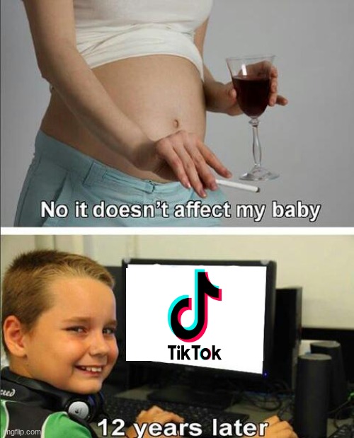 No it doesn't affect my baby | image tagged in no it doesn't affect my baby | made w/ Imgflip meme maker