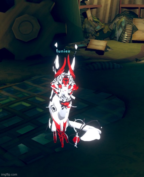 New thing I worked on in feral, sorry the quality's blurry | made w/ Imgflip meme maker