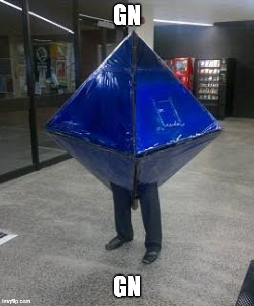 Cursed Ramiel | GN; GN | image tagged in cursed ramiel | made w/ Imgflip meme maker
