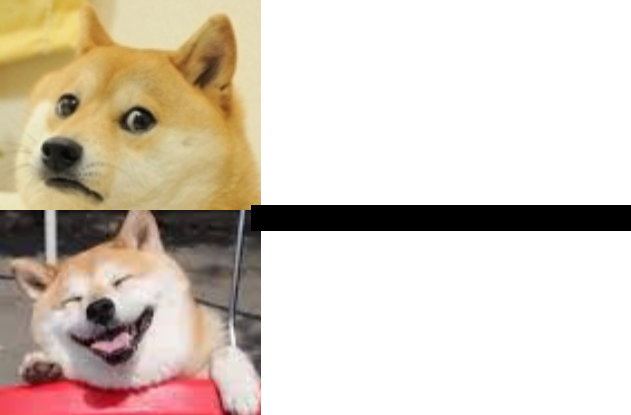 High Quality Doggo Hotline Bing Blank Meme Template