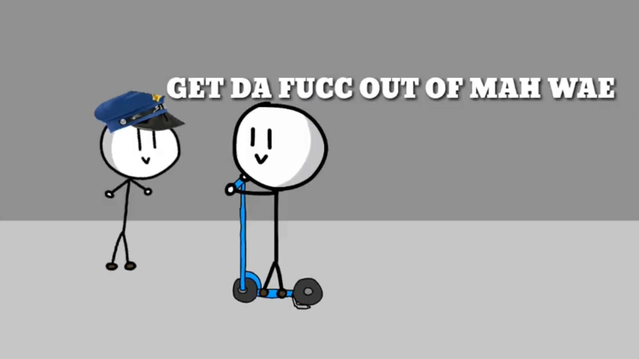 GET DA FUCC OUT OF MAH WAE Blank Meme Template
