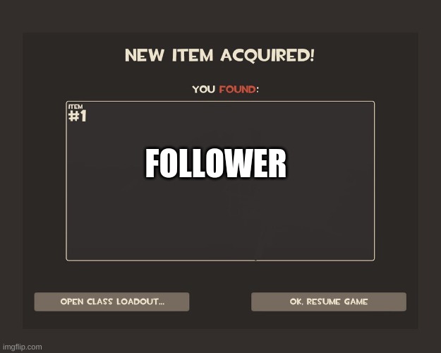 You got tf2 shit | FOLLOWER | image tagged in you got tf2 shit | made w/ Imgflip meme maker