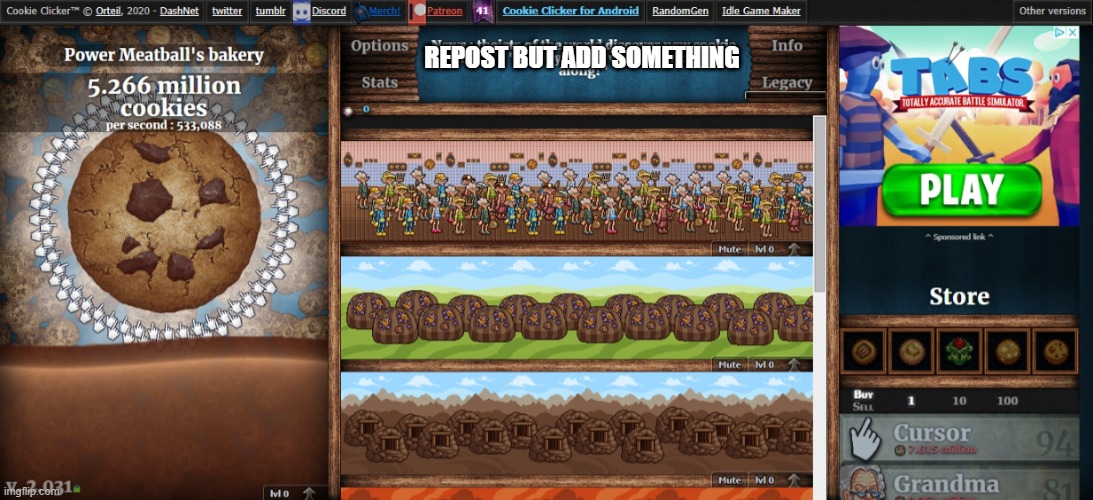 REPOST BUT ADD SOMETHING | made w/ Imgflip meme maker