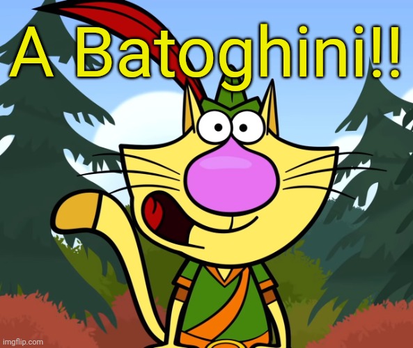 No Way!! (Nature Cat) | A Batoghini!! | image tagged in no way nature cat | made w/ Imgflip meme maker