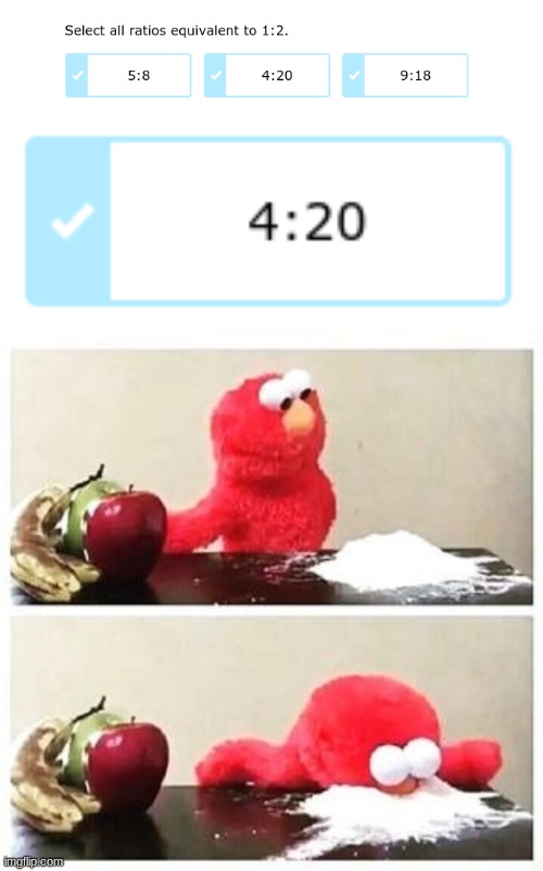 hold up... | image tagged in elmo cocaine | made w/ Imgflip meme maker