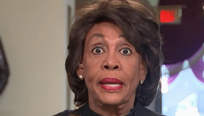 High Quality Maxine Waters open mouth 7 Blank Meme Template