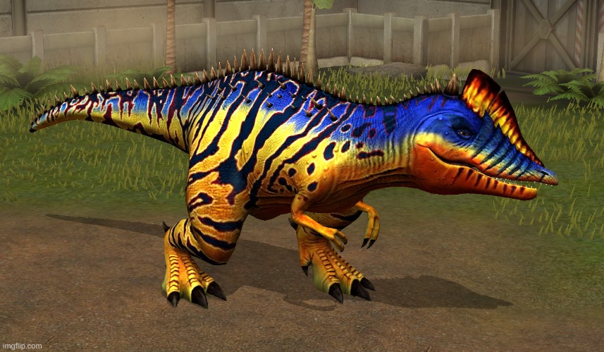 The level 40 alangasaurus has a good design | made w/ Imgflip meme maker