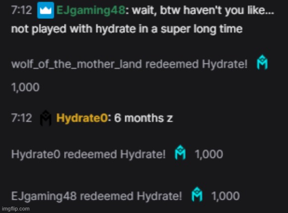 h y d r a t e ! | made w/ Imgflip meme maker