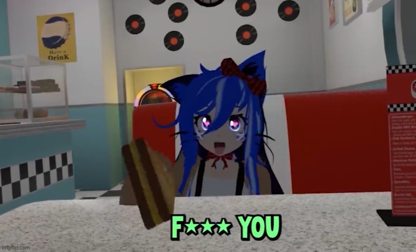 I’m joking | image tagged in fuck you | made w/ Imgflip meme maker