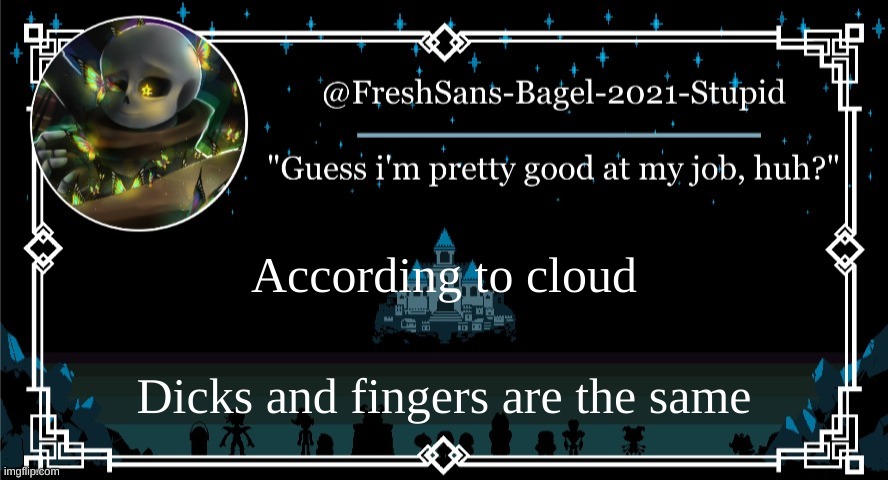 noted. | According to cloud; Dicks and fingers are the same | image tagged in announcement thing 7 | made w/ Imgflip meme maker