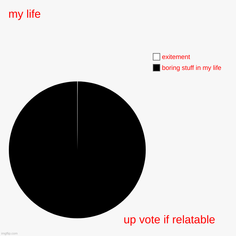 my life                                                                                                                                      | image tagged in charts,pie charts | made w/ Imgflip chart maker