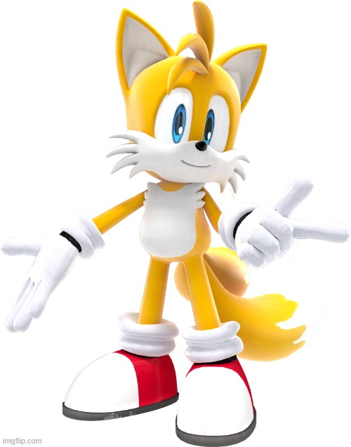 new tails mile prower image | image tagged in tails,tails the fox | made w/ Imgflip meme maker