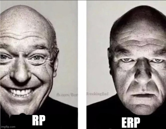 well shit | RP; ERP | image tagged in hank breaking bad | made w/ Imgflip meme maker