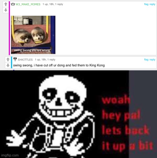 image tagged in woah hey pal lets back it up a bit | made w/ Imgflip meme maker
