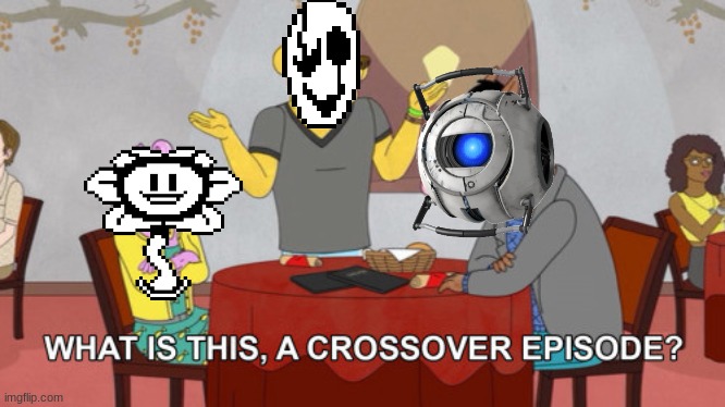 What is this? A Crossover Episode? | image tagged in what is this a crossover episode | made w/ Imgflip meme maker