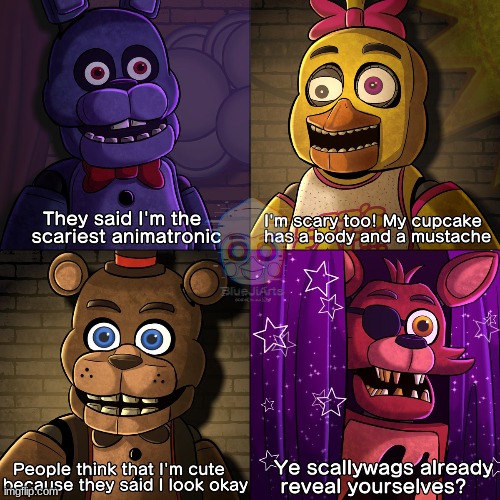 does this look familiar? | image tagged in memes,fnaf | made w/ Imgflip meme maker