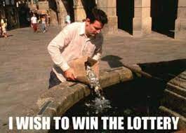 Lottery Man Blank Meme Template