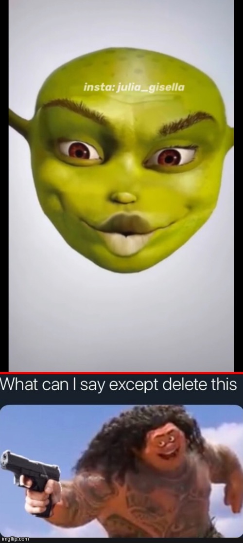 Barbie shrek | image tagged in what can i say except delete this | made w/ Imgflip meme maker