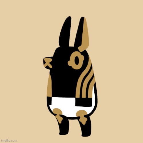 Egyptian bean RP? (this is Anubis) | image tagged in egyptian bean | made w/ Imgflip meme maker