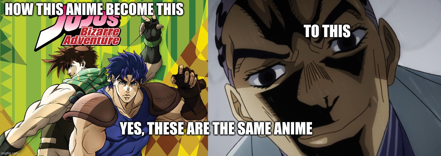 how | TO THIS; HOW THIS ANIME BECOME THIS; YES, THESE ARE THE SAME ANIME | image tagged in kira close-up | made w/ Imgflip meme maker