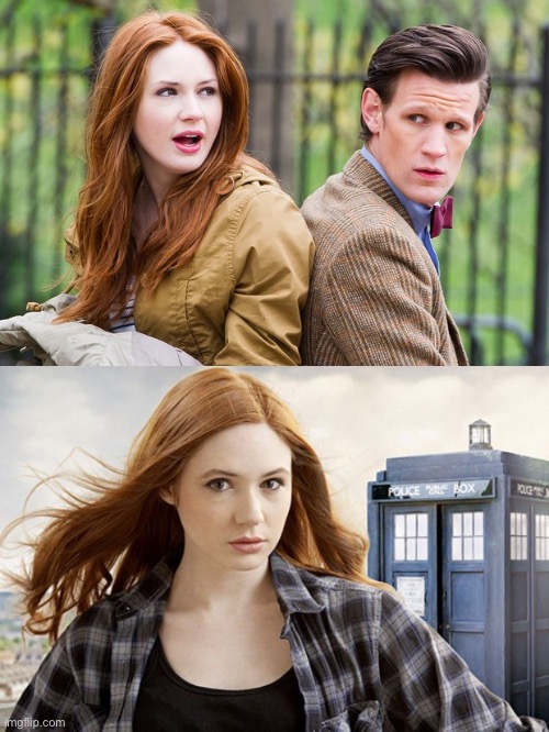 image tagged in karen gillan dr who | made w/ Imgflip meme maker