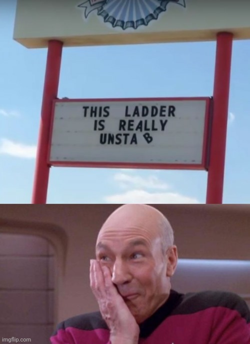 Lol | image tagged in picard oops,funny,you had one job just the one,ironic,stupid signs | made w/ Imgflip meme maker